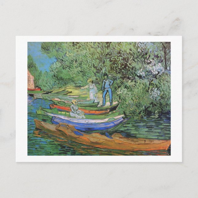 Carte Postale Banque d'Oise à Auvers, Vincent van Gogh (Devant)