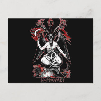 Carte Postale Baphomet