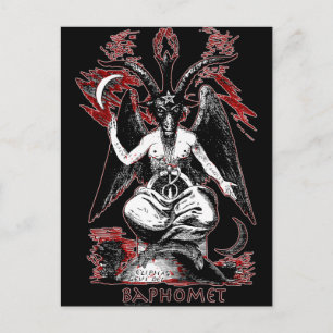 Carte Postale Baphomet