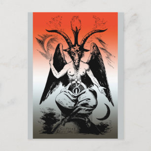 Carte Postale Baphomet