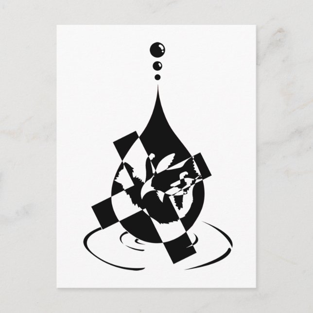 Carte Postale Baptême (Devant)