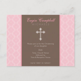 Carte Postale BAPTISM INVITATION :: oh si beau 5