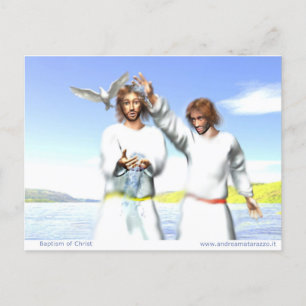 Carte Postale Baptism of Christ
