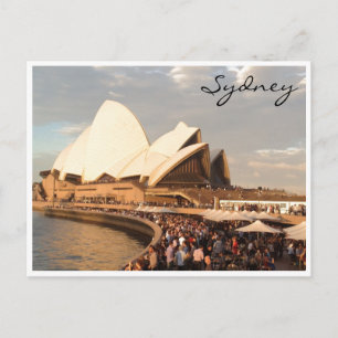 Carte Postale bar de l'opéra de sydney