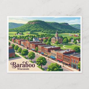 Carte Postale Baraboo Wisconsin