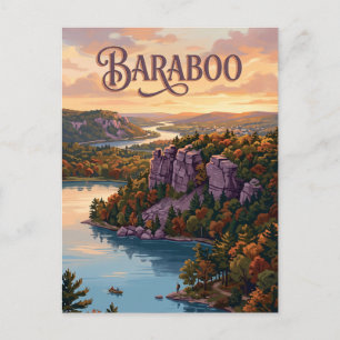 Carte Postale Baraboo, Wisconsin