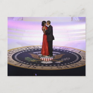 Carte Postale Barack et Michelle Obama