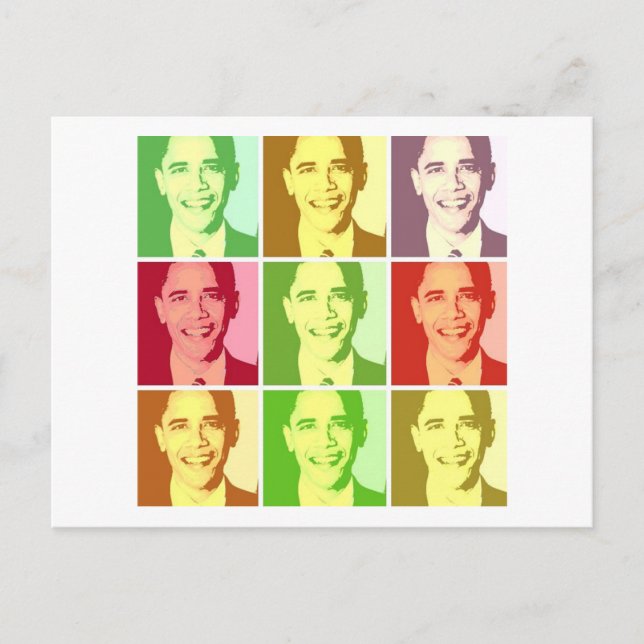 Carte Postale Barack Obama (Devant)