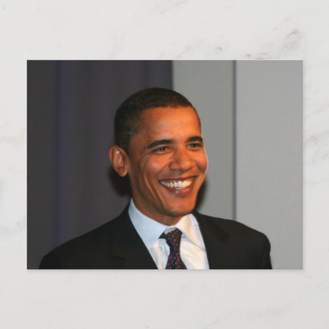 Carte Postale Barack Obama (Devant)