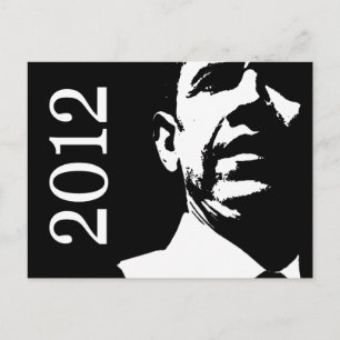 Carte Postale Barack Obama 2012