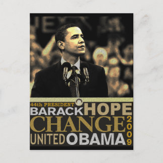 Carte Postale Barack Obama Hope