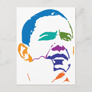 Carte Postale Barack Obama pour le président 2012