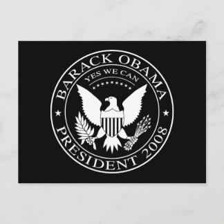 Carte postale Barack Obama Presidential Seal 2008
