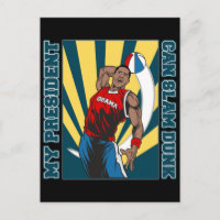 Barack Obama Slam Dunk
