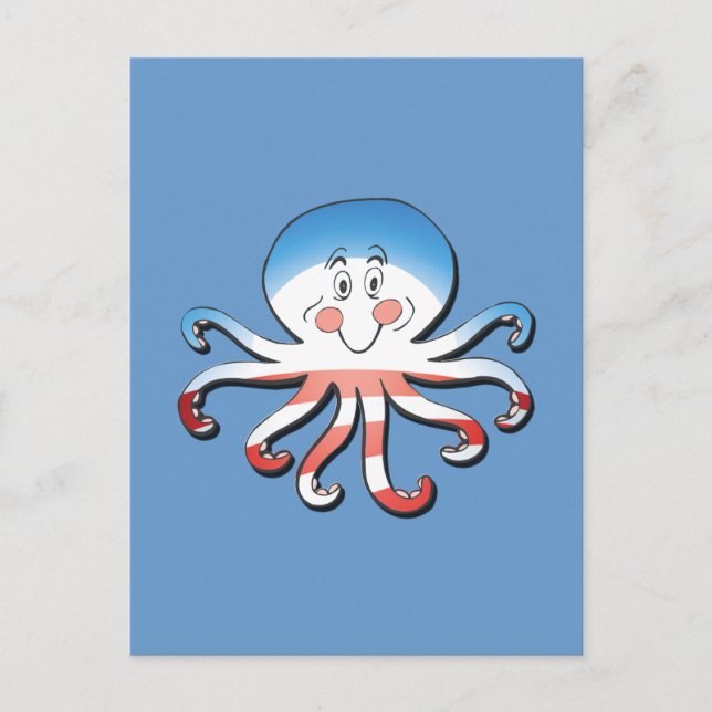 CARTE POSTALE BARACKTOPUS (Devant)