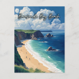 Carte Postale Barafundle Bay Beach Wales