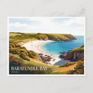 Carte Postale Barafundle Bay Stackpole Royaume-Uni