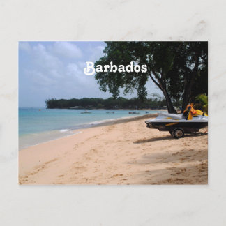 Carte Postale Barbade Beach