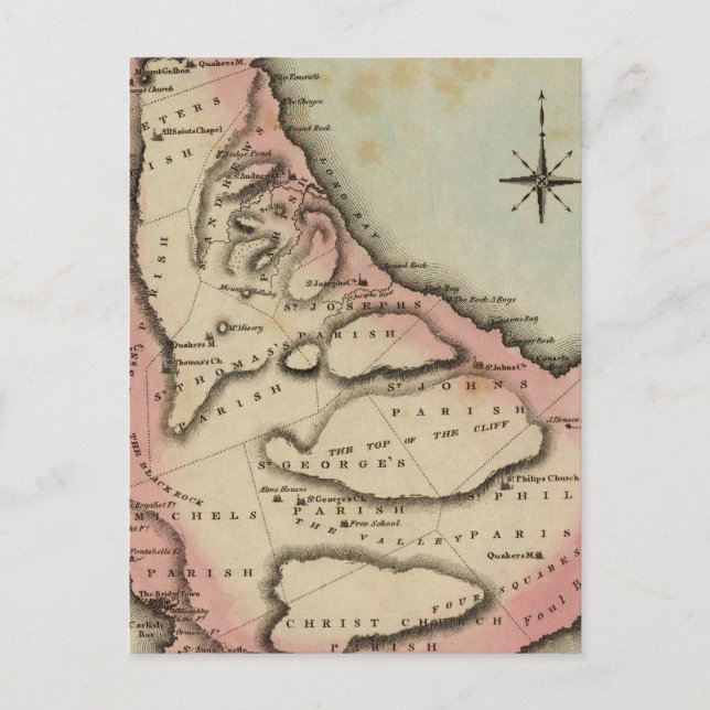 Carte Postale Barbades 2 (Devant)