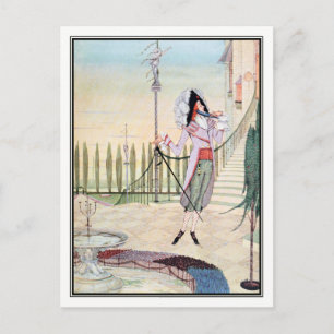 Carte Postale Barbe bleue par Harry Clarke