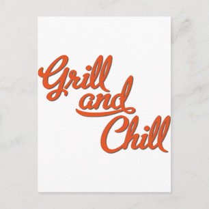 Carte Postale barbecue
