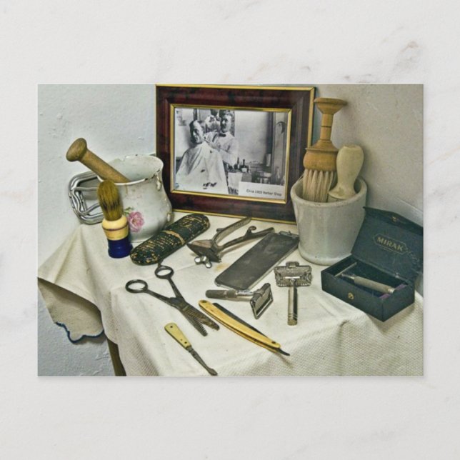 Carte Postale Barber Shop (Devant)