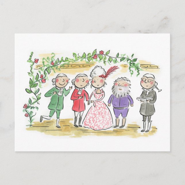 Carte Postale Barbier de Séville, Mariage (Devant)