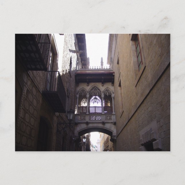 Carte Postale Barcelona Bridge (Devant)