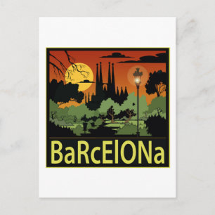 Carte Postale Barcelone