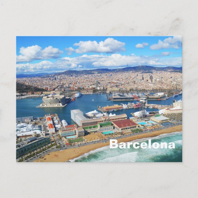Carte Postale Barcelone (Devant)