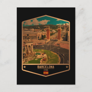 Carte Postale Barcelone