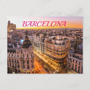 Carte postale Barcelone