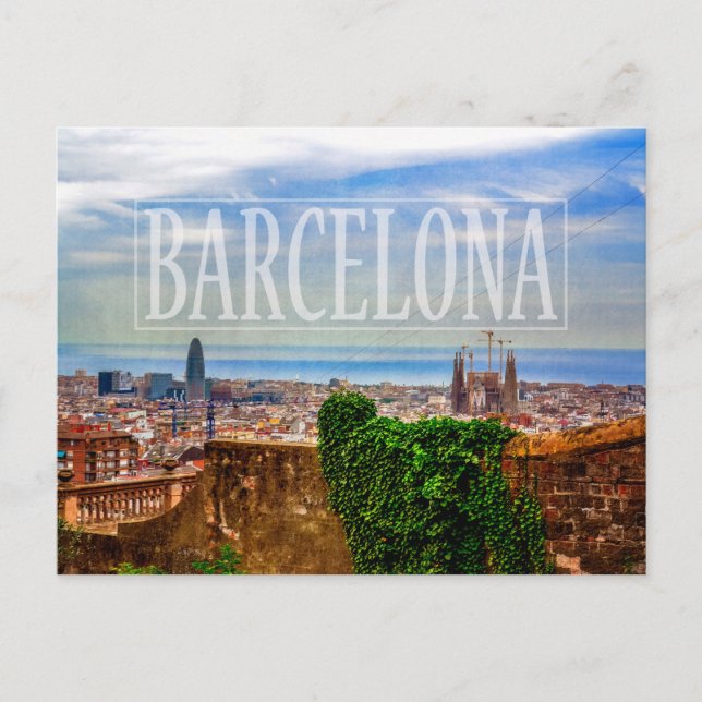 Carte Postale Barcelone (Devant)