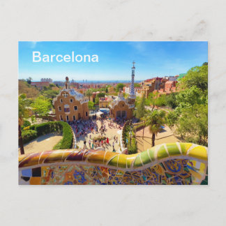 Carte postale Barcelone