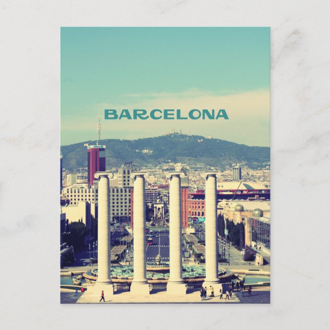 Carte Postale Barcelone (Devant)