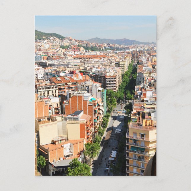 Carte Postale Barcelone (Devant)