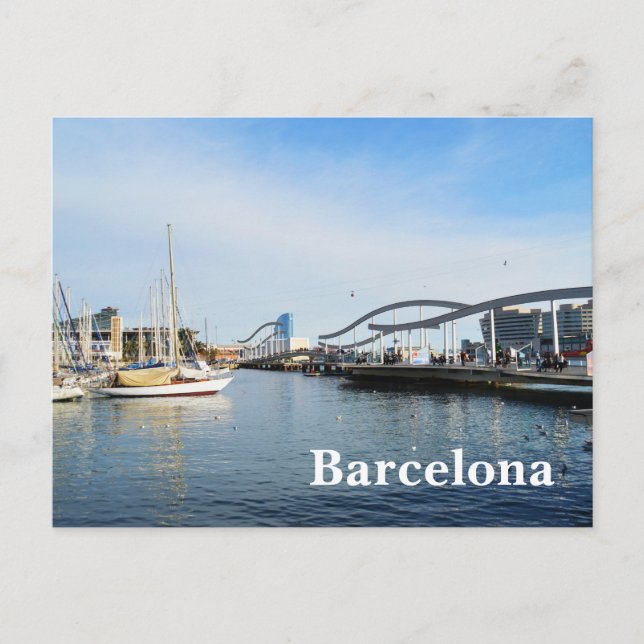 Carte Postale Barcelone (Devant)