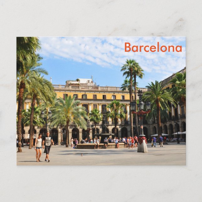 Carte Postale Barcelone (Devant)