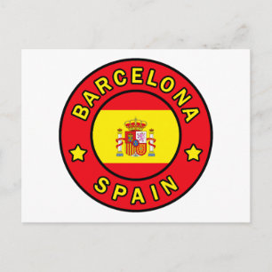 Carte Postale Barcelone Espagne
