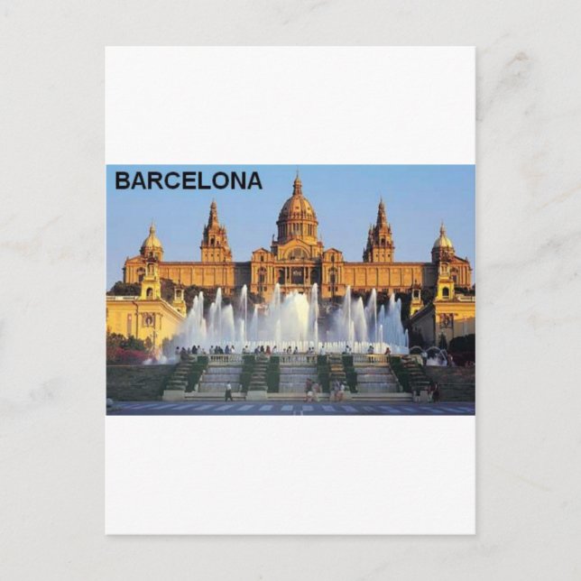 Carte Postale Barcelone Espagne (Devant)