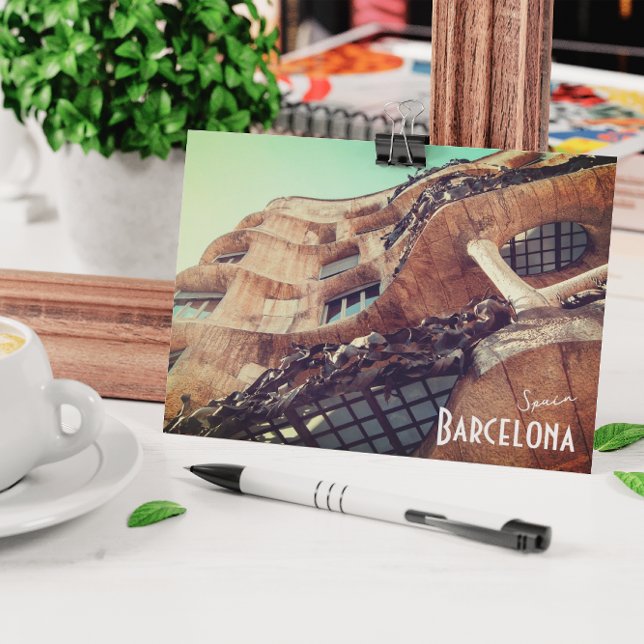 Carte Postale Barcelone, Espagne - Casa Batllo par Gaudi Postcar (Créateur téléchargé)