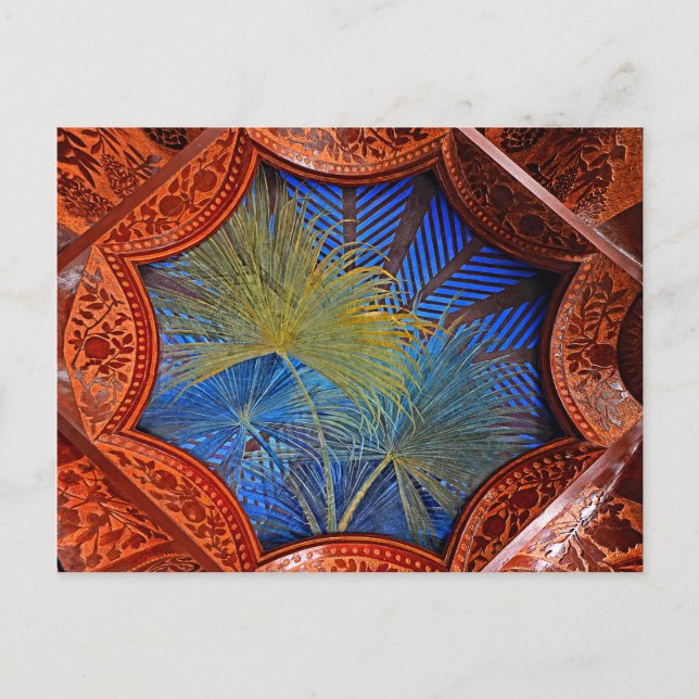 Carte Postale Barcelone. Gaudí. Casa Vicens. Intérieur. Ver. 4. (Devant)