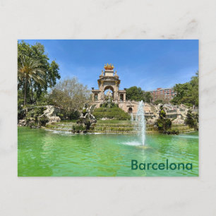 Carte Postale Barcelone – Parc de la Ciutadella