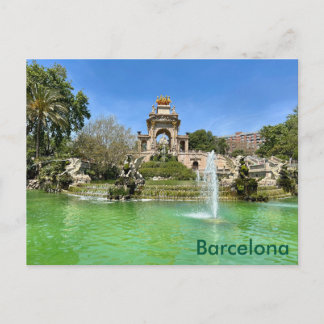 Carte Postale Barcelone – Parc de la Ciutadella