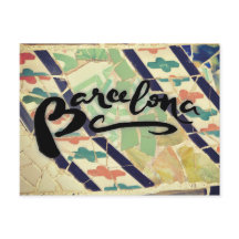 Barcelone postcard
