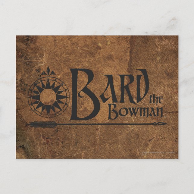 CARTE POSTALE BARD THE BOWMAN™ (Devant)