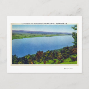 Carte Postale Bare Hill Vue sur le lac Canandaigua