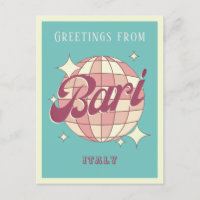 Bari Italy Italia disco Retro Vintage
