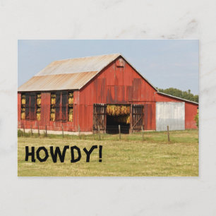 Carte postale Barn