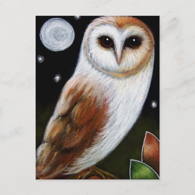 Carte postale BARN OWL (Devant)